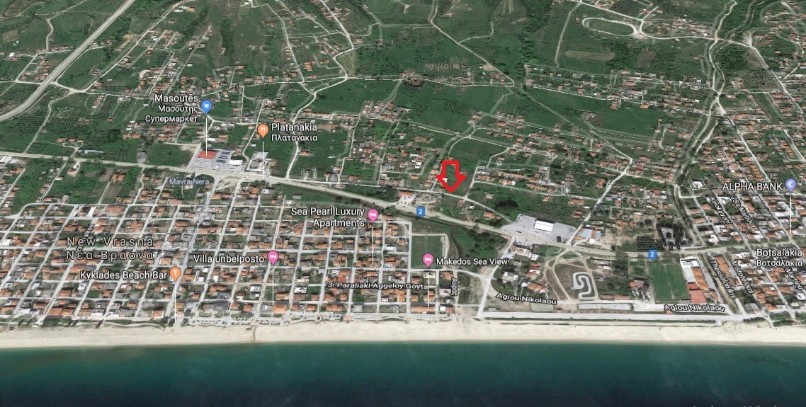 Grundstück in Nea Vrasna B-1-1